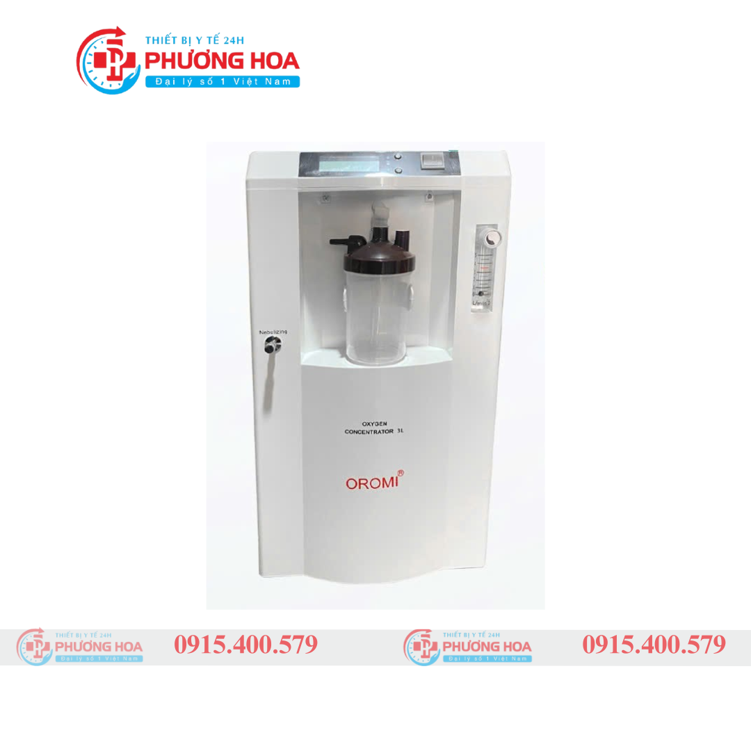  OROMI SZ-5AW – Máy tạo oxy 3L tích hợp xông khí dung
